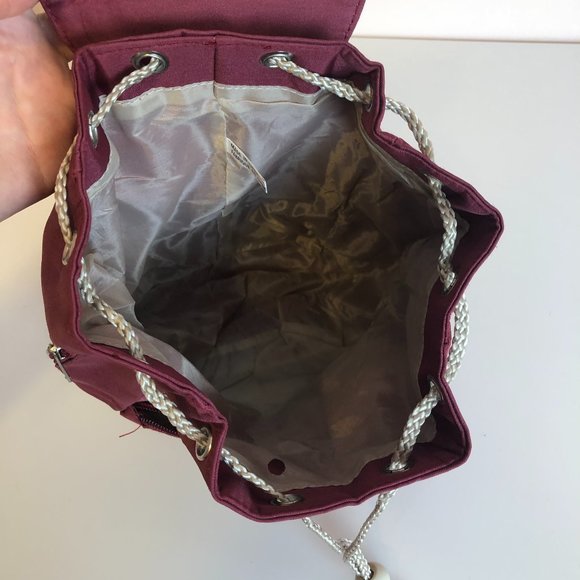 Red mini backpack - Picture 5 of 8